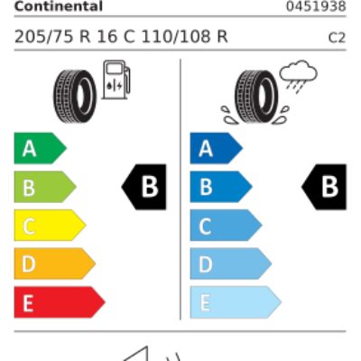 Anvelopa allseason CONTINENTAL VanContact A/S Ultra 205/75R16C 110/108R