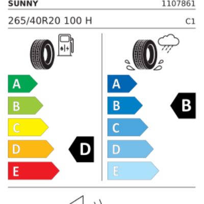 Anvelopa Iarna SUNNY NW312 265/40R20 100H
