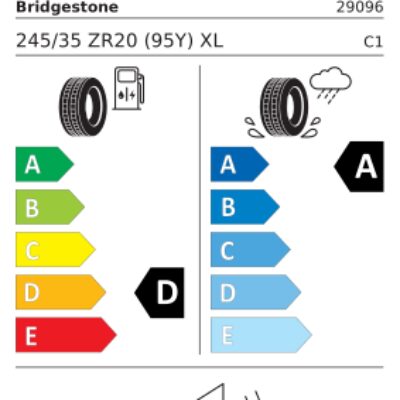 Anvelopa Vara BRIDGESTONE — 245/35R20 95Y